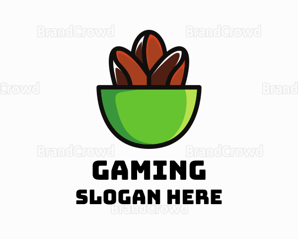 Coffee Bean Bowl Logo