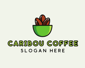 Coffee Bean Bowl logo design
