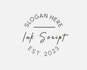 Generic Script Boutique logo design