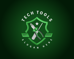 Hardware - Hardware Pliers Screwdriver logo design