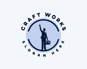 Company Work Employee logo design