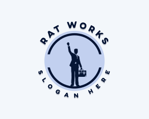 Company Work Employee logo design