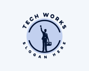 Company Work Employee logo design