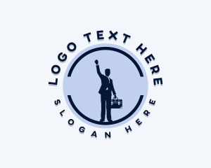 Hiring - Company Work Employee logo design