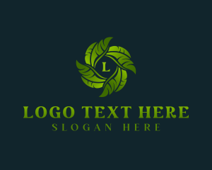 Gardening - Eco Garden Leaves logo design