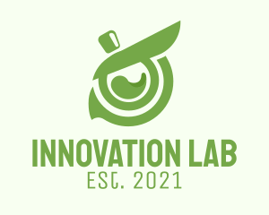 Experimental - Green Eye Chemistry logo design