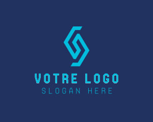 Cyber Technology Letter S Logo