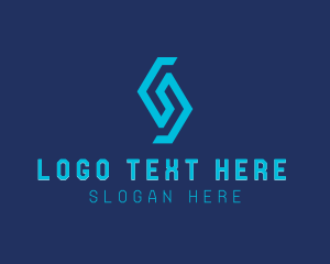 Cyber Technology Letter S Logo