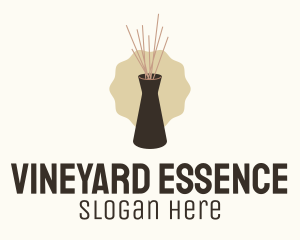 Reed Diffuser Aromatherapy logo design