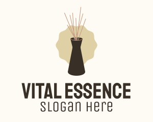 Reed Diffuser Aromatherapy logo design