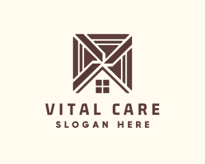 Subdivision - Home Flooring Tile logo design