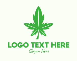 Green Leaf Cannabis Logo