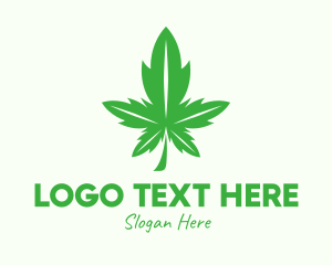 Green Leaf - Green Leaf Cannabis logo design