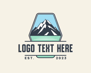 Trekking - Mountain Peak Trekking logo design