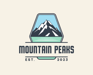 Mountain Peak Trekking logo design