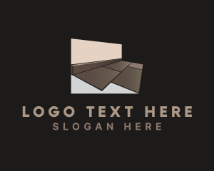 Home Depot - Pavement Flooring Tile logo design