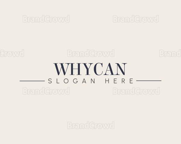 Luxury Professional Brand Logo