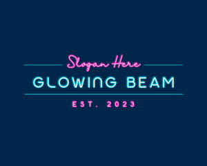 Neon Light Business logo design