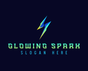 Electrical Lightning Charge logo design