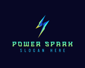 Electrical Lightning Charge logo design