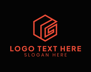 Parcel - Package Logistic Letter G logo design