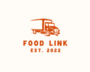 Logistic Truck Vehicle logo design