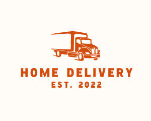 Logistic Truck Vehicle logo design