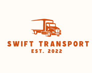 Logistic Truck Vehicle logo design