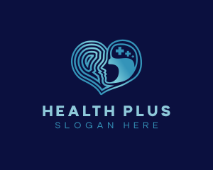 Mental Health Heart logo design