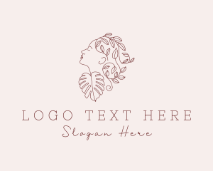 Facial - Female Beauty Skincare logo design