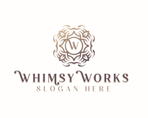 Stylish Luxury Florist logo design