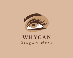 Beauty Vlogger - Eyelash Perm Cosmetics logo design