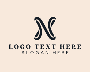 Letter N - Creative Design Studio Letter N logo design
