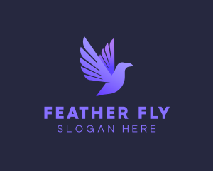 Zoo Flying Bird logo design