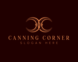 Luxury Moon Letter C logo design