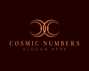 Luxury Moon Letter C logo design