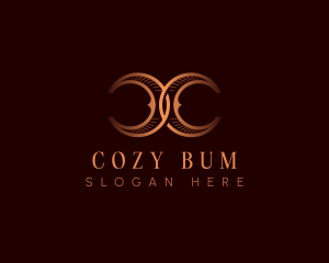 Luxury Moon Letter C logo design