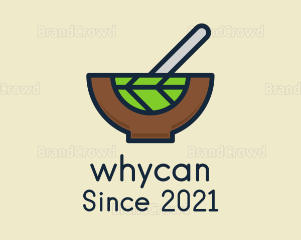 Vegan Salad Bowl Logo