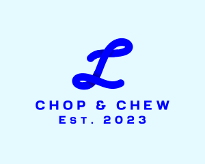 Curl - Simple Cursive Letter L logo design