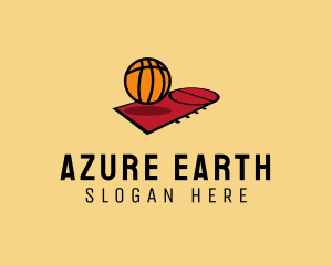 Sports Basketball Court   logo design