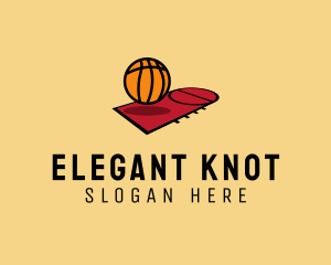 Sports Basketball Court   logo design