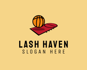 Sports Basketball Court   logo design