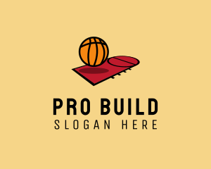 Sports Basketball Court   logo design