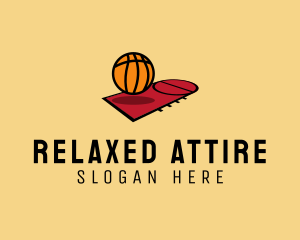 Sports Basketball Court   logo design