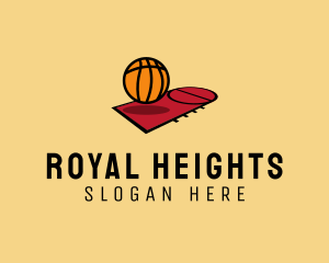 Sports Basketball Court   logo design