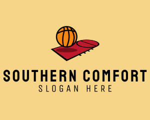 Sports Basketball Court   logo design