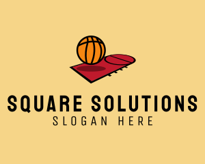 Sports Basketball Court   logo design