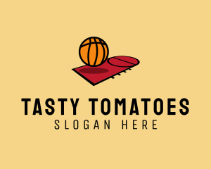 Sports Basketball Court   logo design