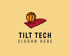 Sports Basketball Court   logo design