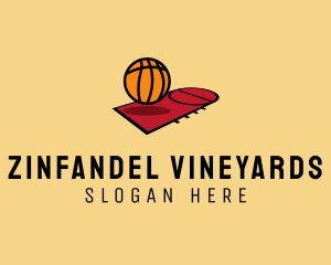 Sports Basketball Court   logo design